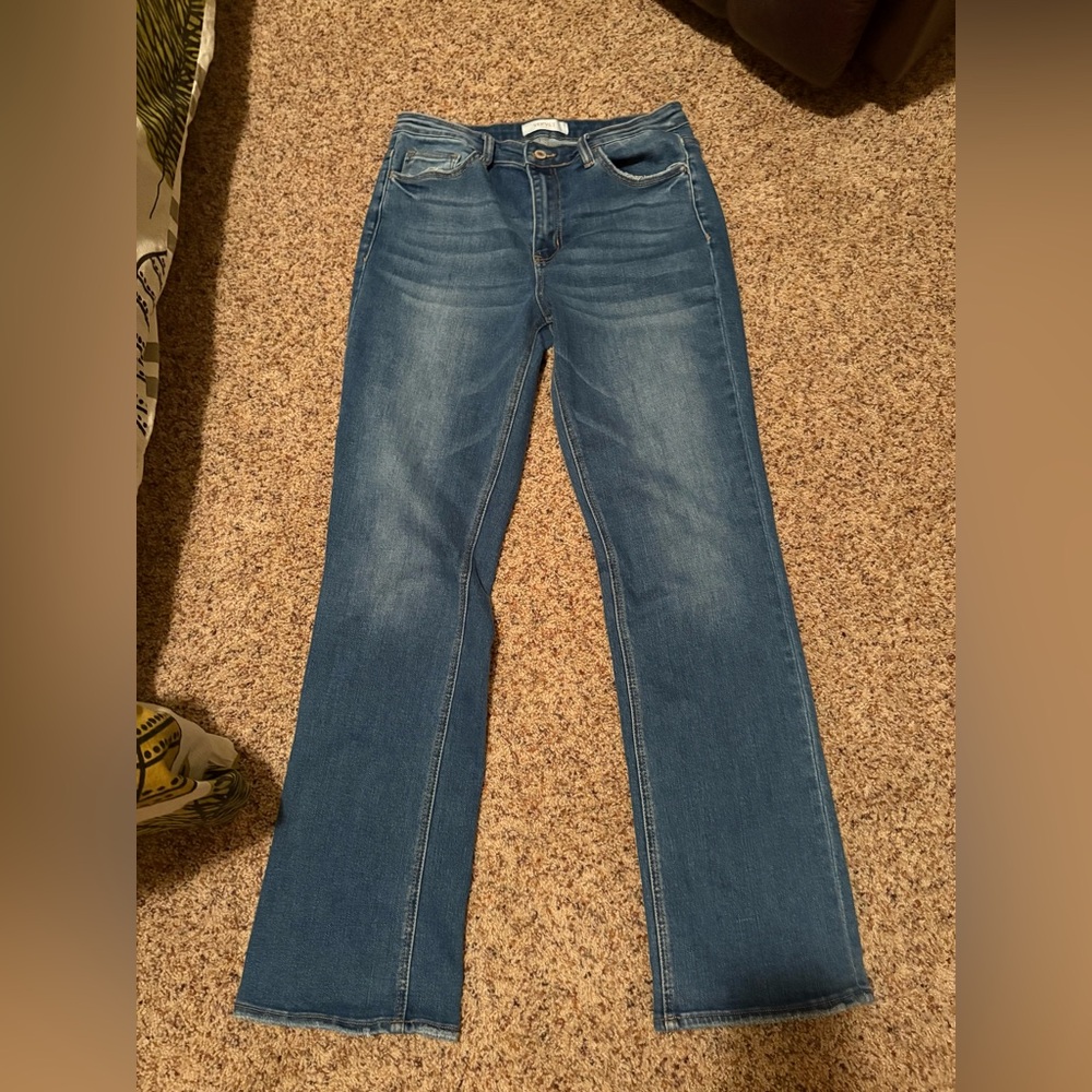 Vervet Classic Blue Boot Cut Women's Jeans